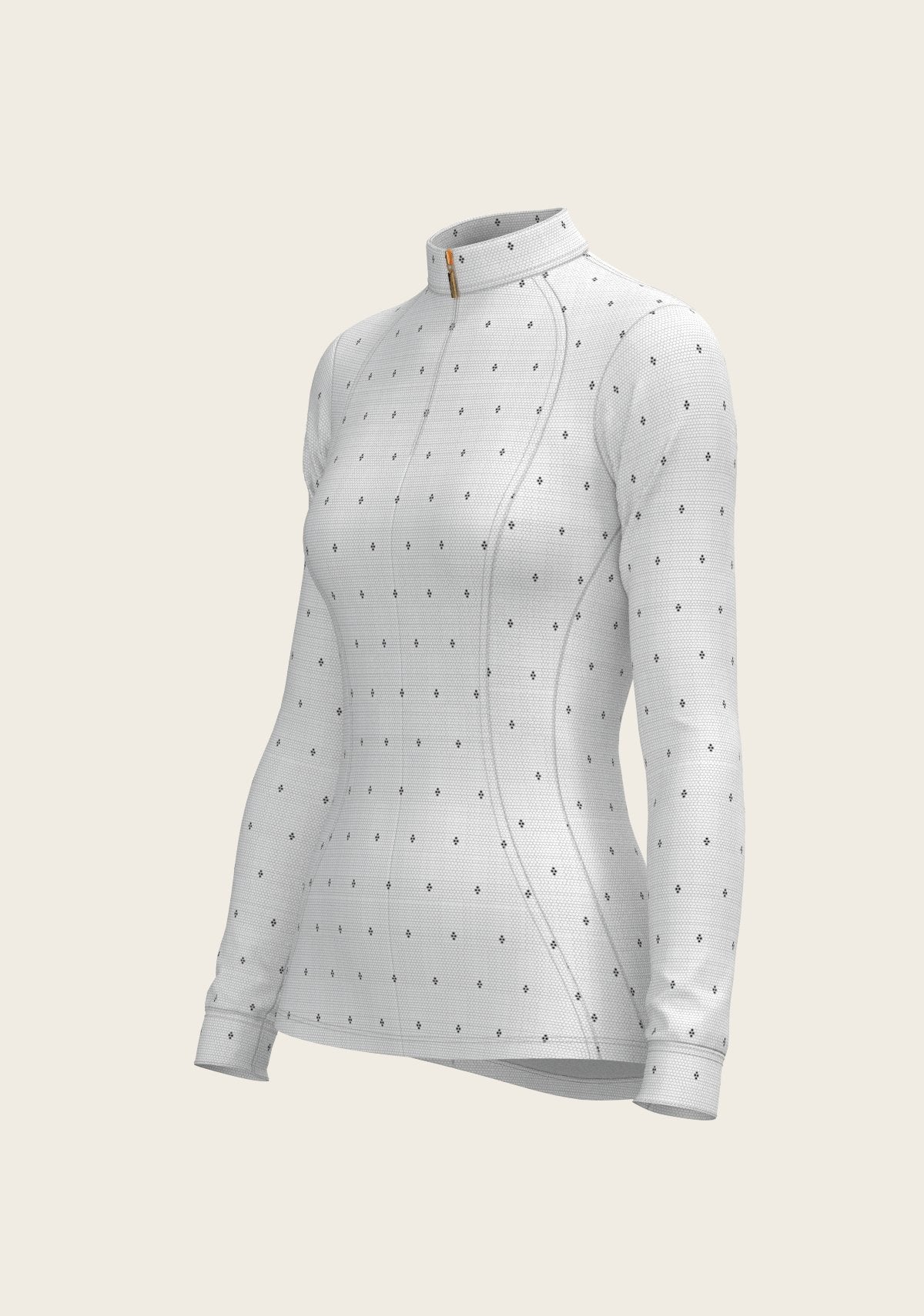 Mosaic 4 Dot Quarter Zip Sun Shirt - Espoir Equestrian - Equiluxe Tack