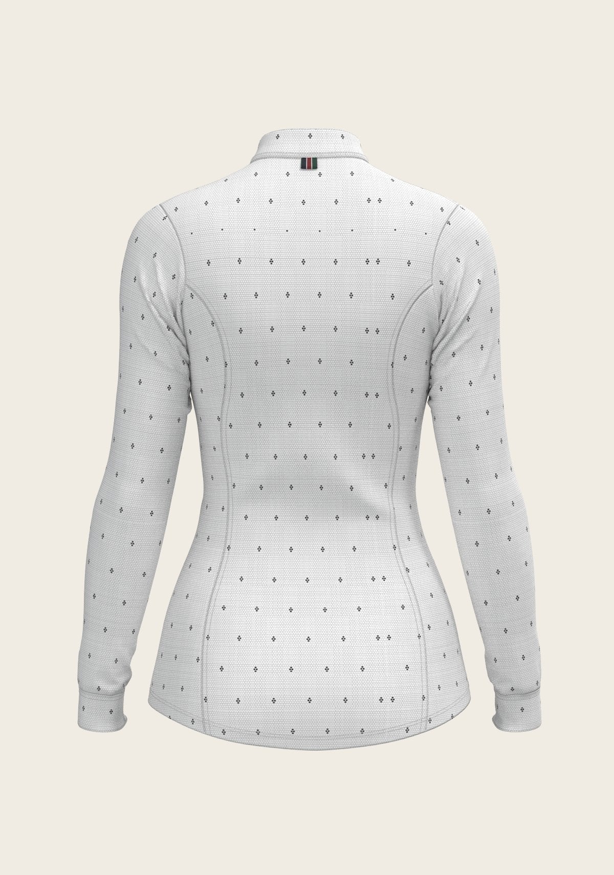 Mosaic 4 Dot Quarter Zip Sun Shirt - Espoir Equestrian - Equiluxe Tack