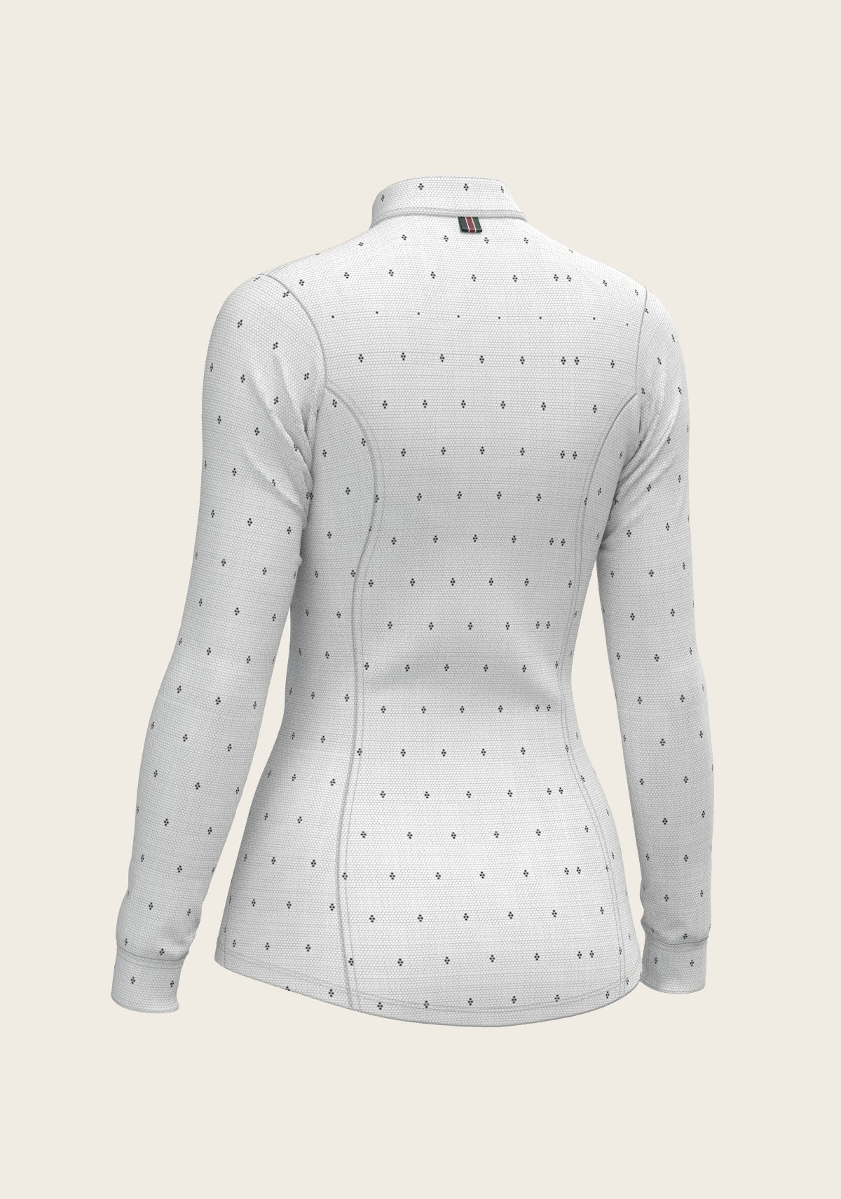 Mosaic 4 Dot Quarter Zip Sun Shirt - Espoir Equestrian - Equiluxe Tack