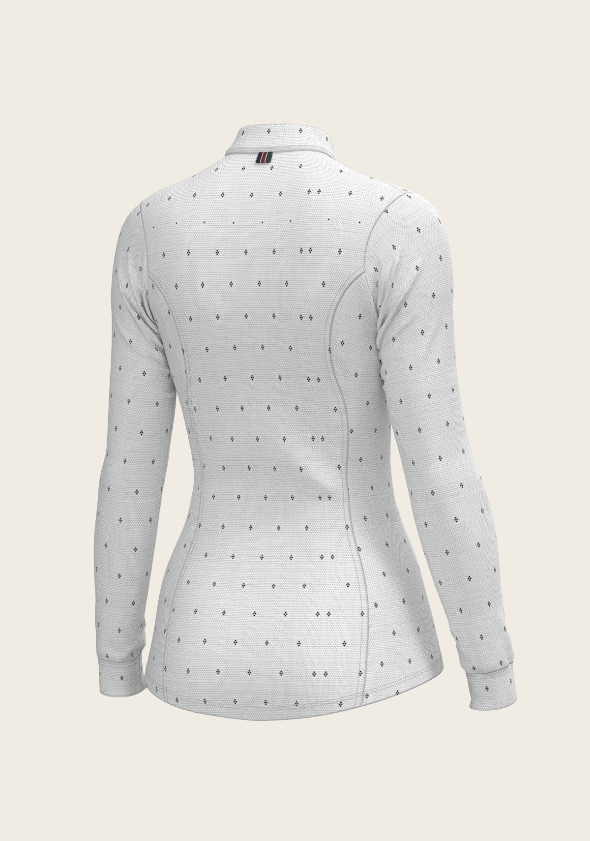 Mosaic 4 Dot Quarter Zip Sun Shirt - Espoir Equestrian - Equiluxe Tack