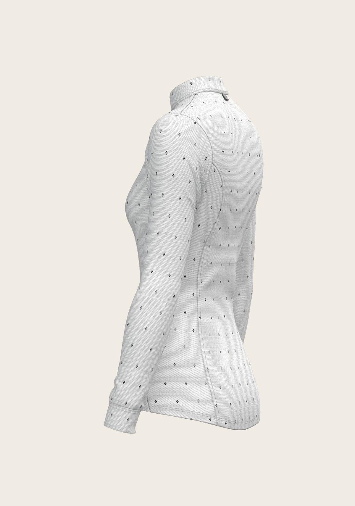 Mosaic 4 Dot Quarter Zip Sun Shirt - Espoir Equestrian - Equiluxe Tack