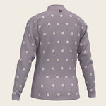 Mosaic Daises in Lavender Children's Long Sleeve Shirt - Espoir Equestrian - Equiluxe Tack