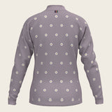 Mosaic Daises in Lavender Children's Long Sleeve Shirt - Espoir Equestrian - Equiluxe Tack