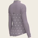 Mosaic Daises in Lavender Long Sleeve Sport Sun Shirt - Espoir Equestrian - Equiluxe Tack