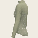 Mosaic Daises in Olive Long Sleeve Sport Sun Shirt - Espoir Equestrian - Equiluxe Tack