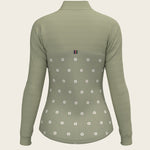 Mosaic Daises in Olive Long Sleeve Sport Sun Shirt - Espoir Equestrian - Equiluxe Tack