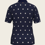 Mosaic Daisies in Navy Children's Short Sleeve Shirt - Espoir Equestrian - Equiluxe Tack