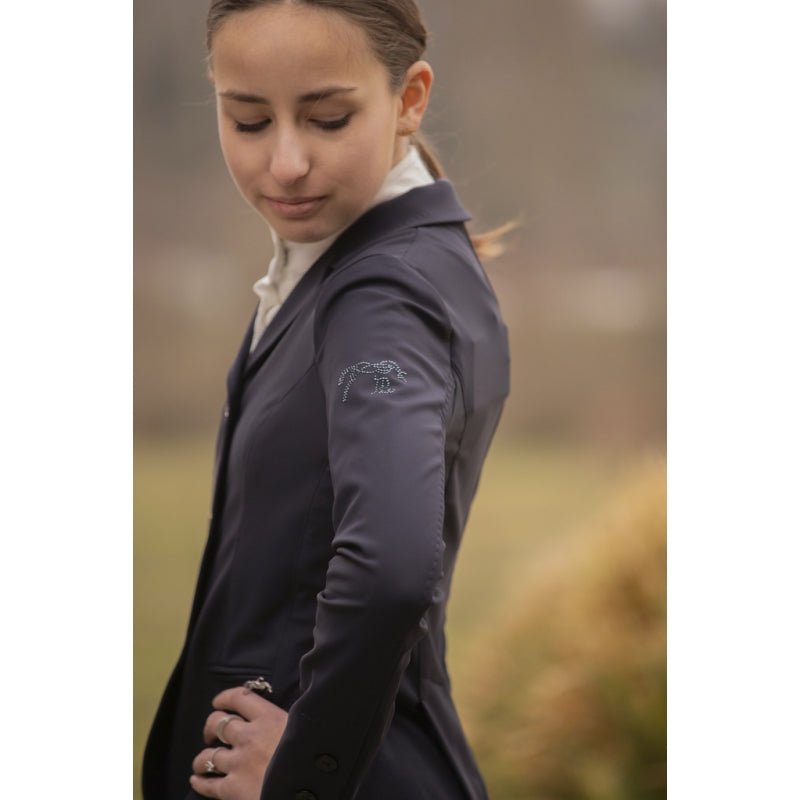 Navy Eden by Pénélope Calista Show Jacket - Children - Pénélope - Equiluxe Tack