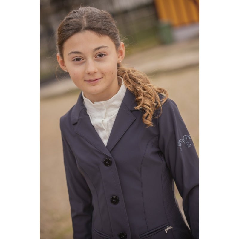 Navy Eden by Pénélope Calista Show Jacket - Children - Pénélope - Equiluxe Tack