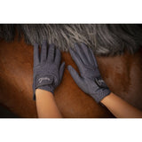 Navy Eden by Pénélope Prisma Strass Gloves - Children - Pénélope - Equiluxe Tack