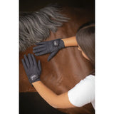 Navy Eden by Pénélope Prisma Strass Gloves - Children - Pénélope - Equiluxe Tack