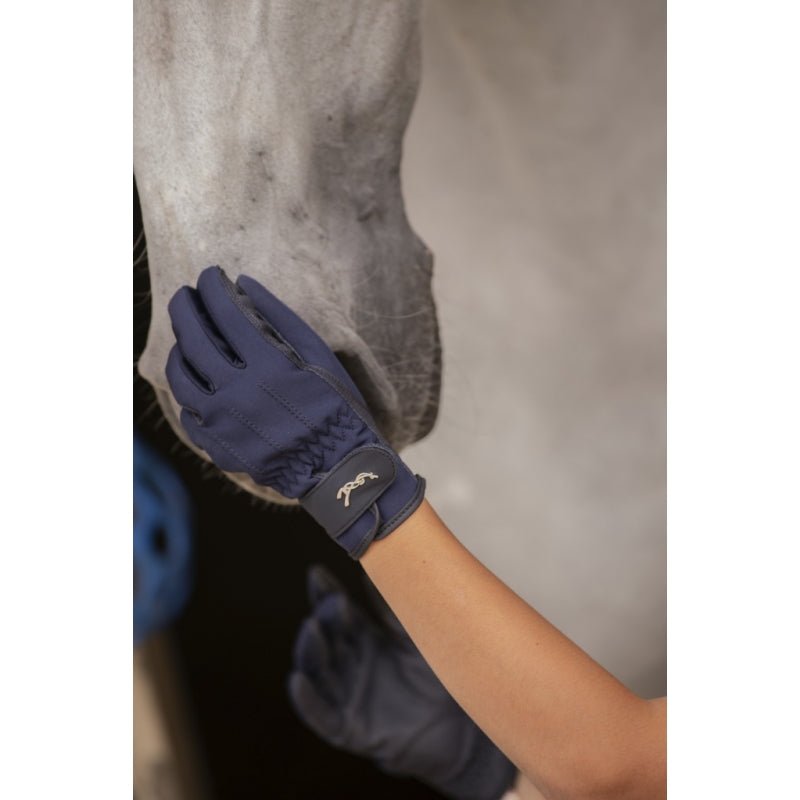 Navy Eden by Pénélope Winter Gloves - Children - Pénélope - Equiluxe Tack