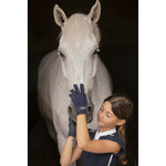 Navy Eden by Pénélope Winter Gloves - Children - Pénélope - Equiluxe Tack
