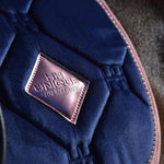 Navy Velvet Pearl Dressage Saddle Pad - FlexiTabz™© - Equiluxe Tack