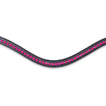 Neon Pink Browband - Equestroom - Equiluxe Tack
