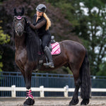 Neon Pink Brushing Boots - Equestroom - Equiluxe Tack