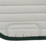 Night Green Corduroy Saddle Pad - Dressage - Equipad - Equiluxe Tack