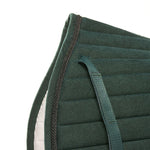 Night Green Corduroy Saddle Pad - Dressage - Equipad - Equiluxe Tack