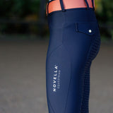 Novella Equestrian Always Fits Breeches - Navy - Novella Equestrian - Equiluxe Tack