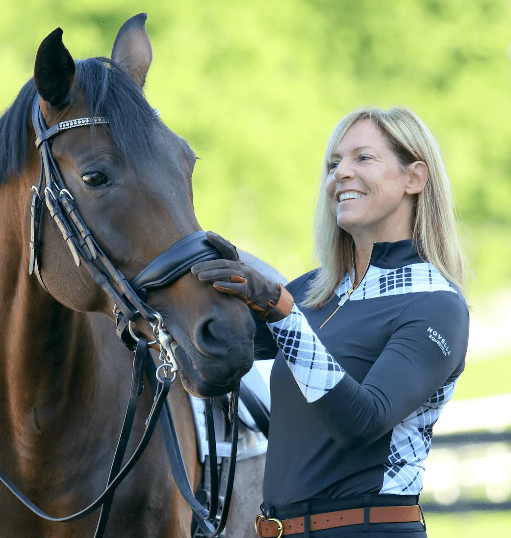 Novella Equestrian "Marengo" Long Sleeve Riding Shirt - Novella Equestrian - Equiluxe Tack