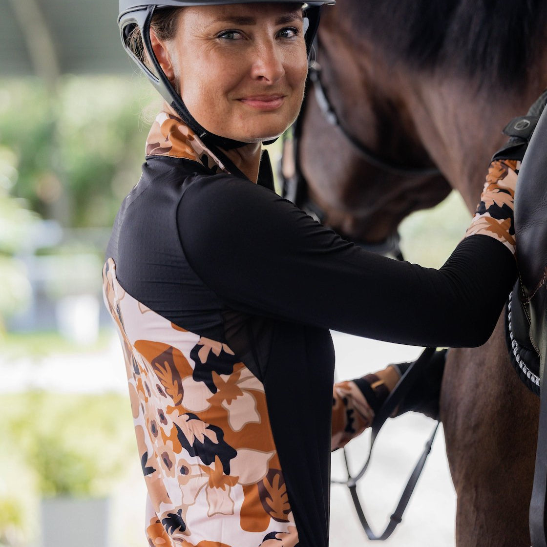 Novella Equestrian Shawnee Long Sleeve Sunshirt - Novella Equestrian - Equiluxe Tack