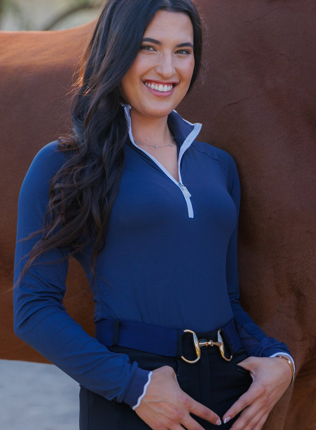 Novella Equestrian The Barn Shirt. (Long Sleeve) - Novella Equestrian - Equiluxe Tack