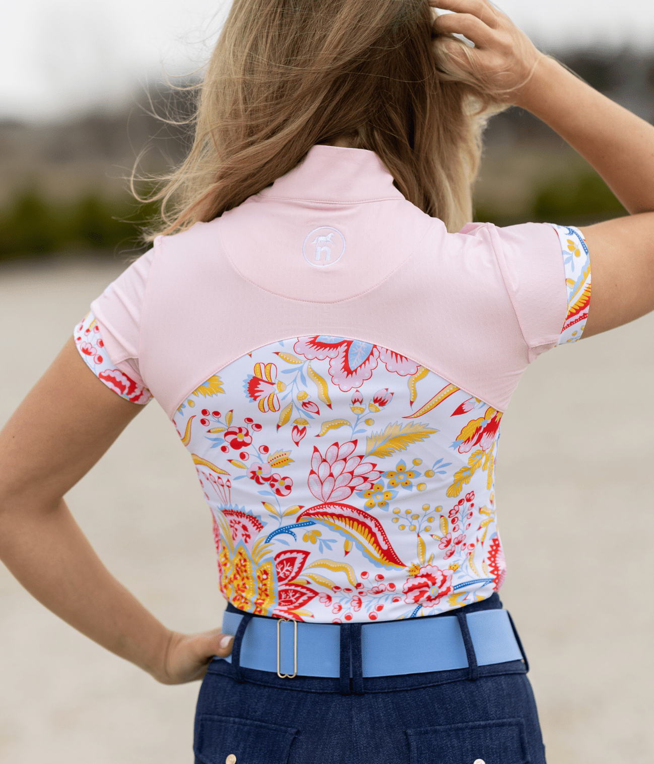 Novella Equestrian "The Bunny" (Short Sleeve) Riding Shirt - Novella Equestrian - Equiluxe Tack