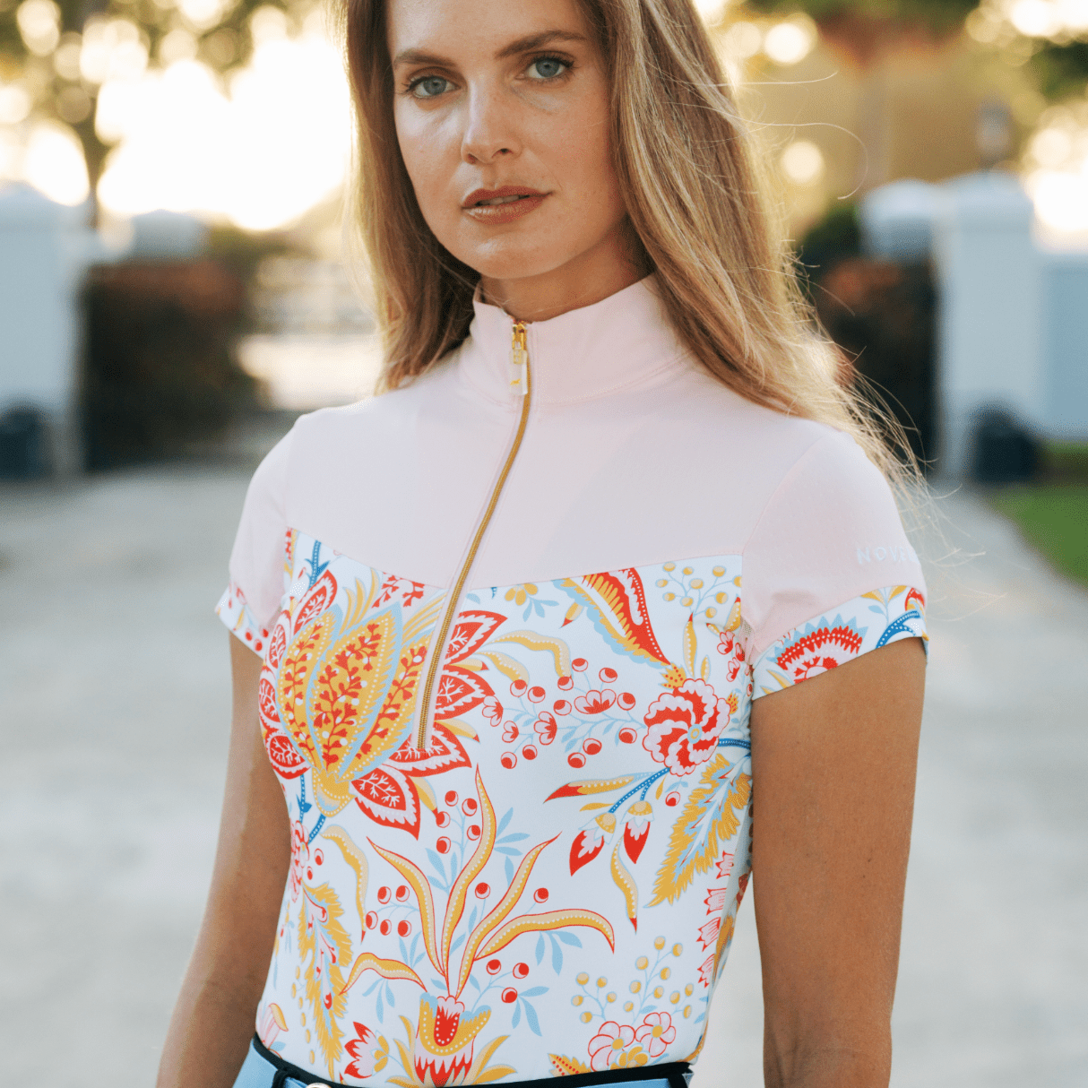 Novella Equestrian "The Bunny" (Short Sleeve) Riding Shirt - Novella Equestrian - Equiluxe Tack
