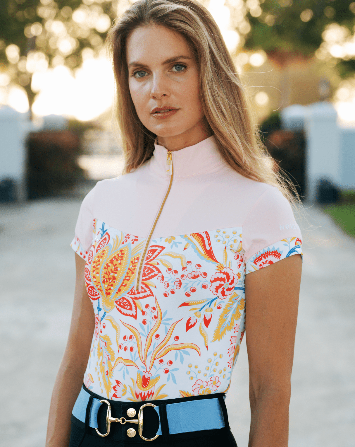 Novella Equestrian "The Bunny" (Short Sleeve) Riding Shirt - Novella Equestrian - Equiluxe Tack