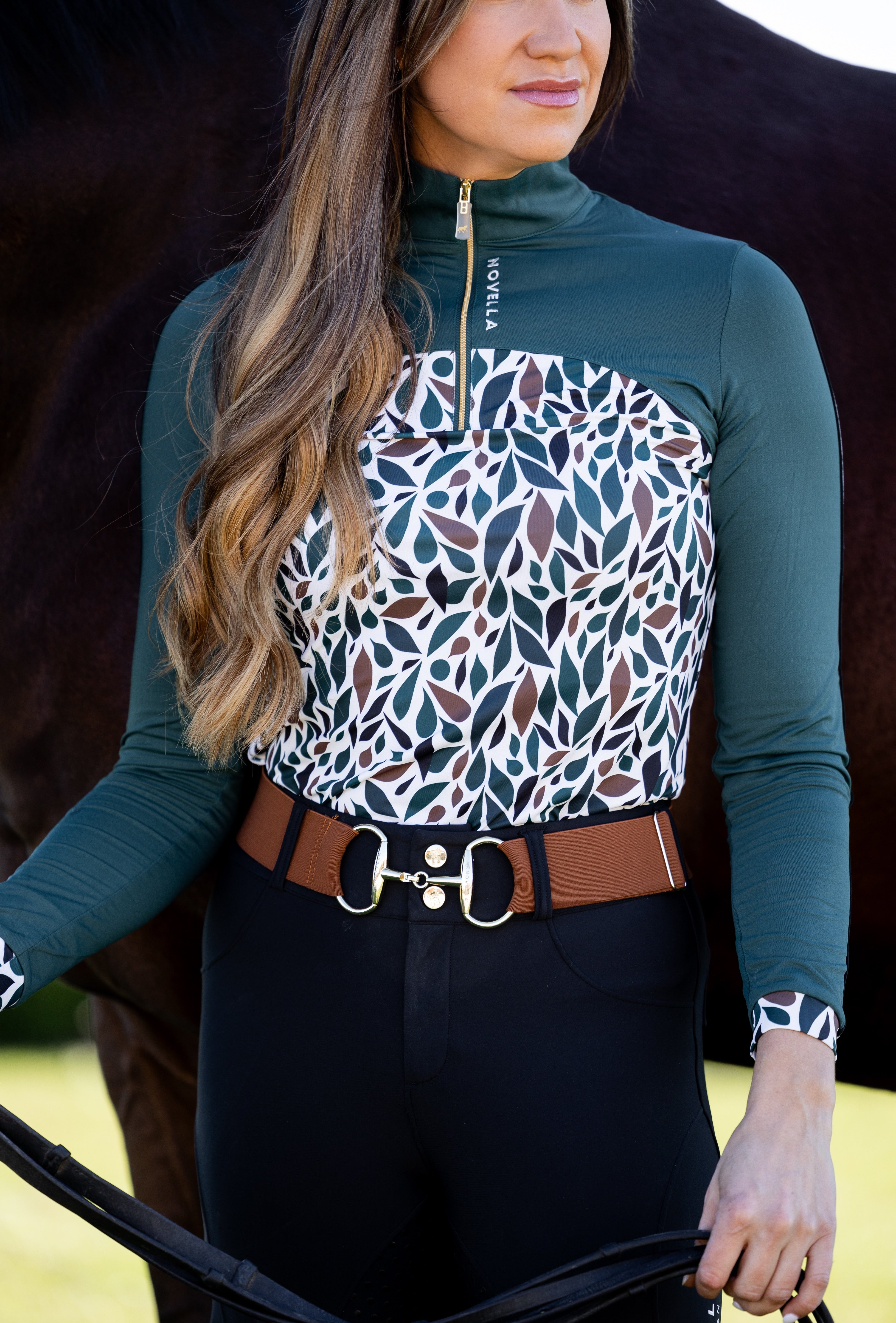 Novella Equestrian 'The Copperfield' Riding Shirt - Novella Equestrian - Equiluxe Tack