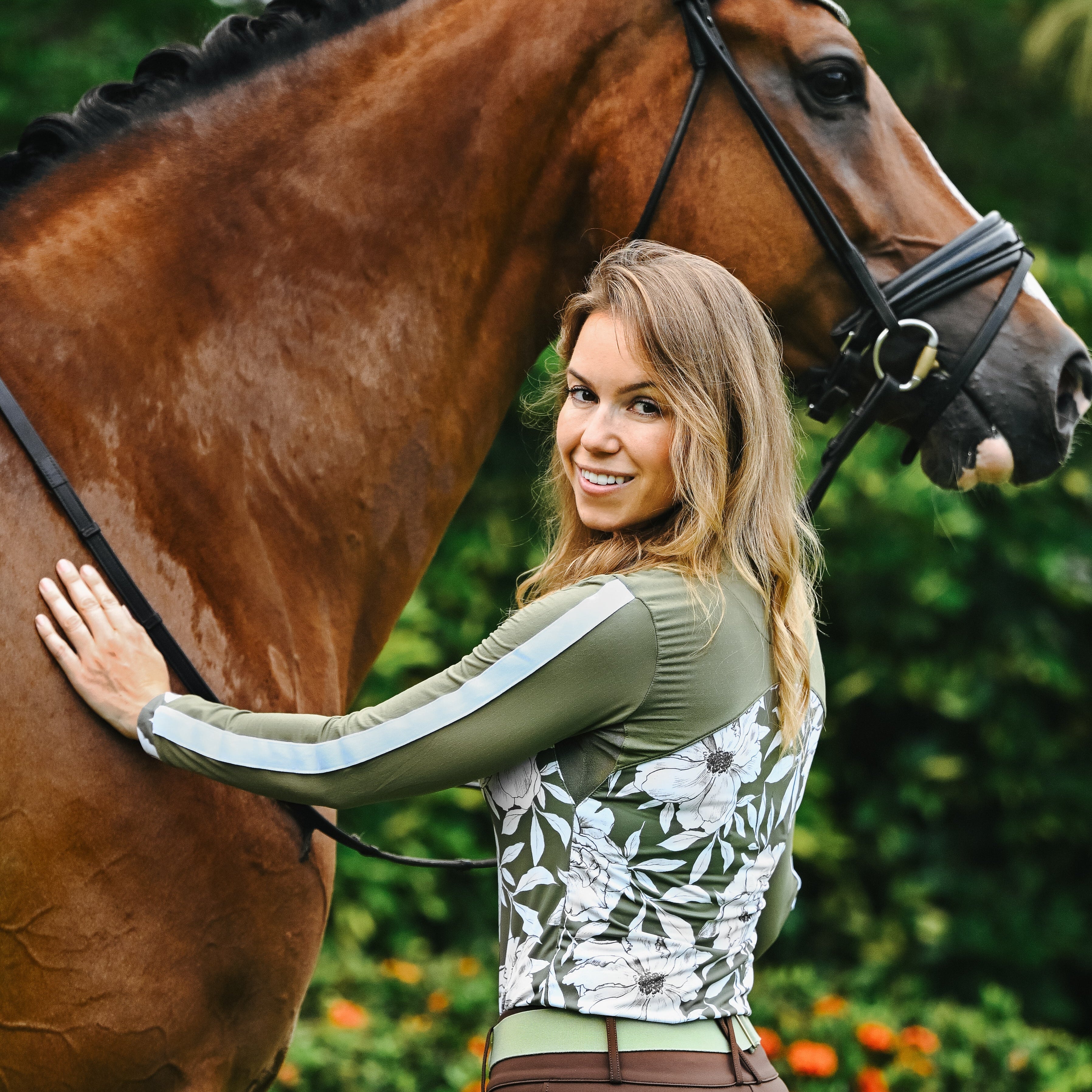 Novella Equestrian 'The Dillon' Long Sleeve Riding Shirt - Novella Equestrian - Equiluxe Tack