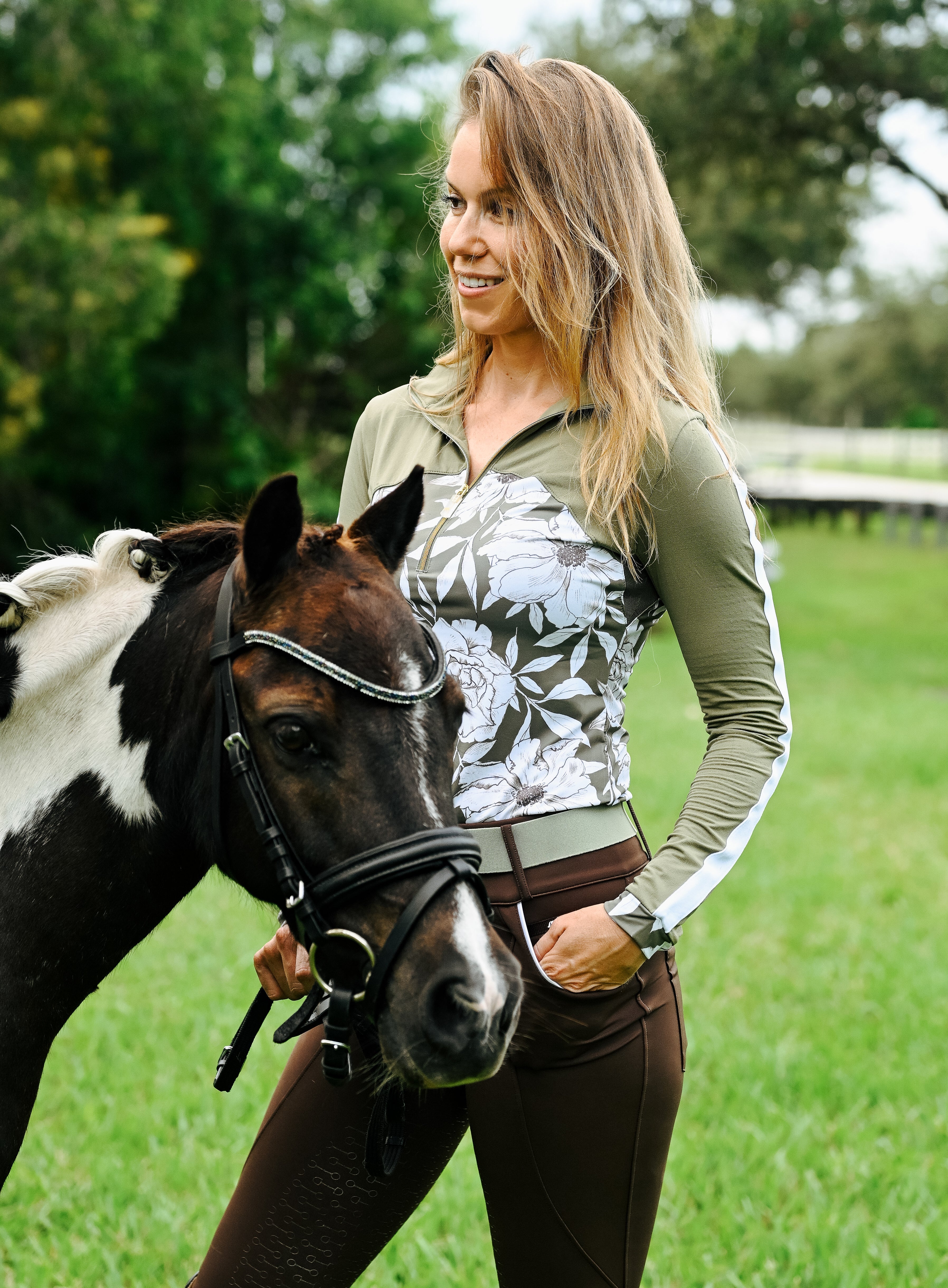 Novella Equestrian 'The Dillon' Long Sleeve Riding Shirt - Novella Equestrian - Equiluxe Tack