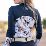 Novella Equestrian "The Diva" Floral Long Sleeve - Novella Equestrian - Equiluxe Tack