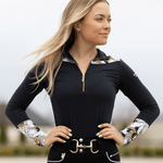 Novella Equestrian 'The Diva' Long Sleeve Shirt - Novella Equestrian - Equiluxe Tack