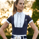 Novella Equestrian The Havallo. (US Equestrian Approved Show Shirt) - Equiluxe Tack