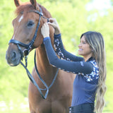 Novella Equestrian "The Jamboree" Long Sleeve Riding Shirt - Novella Equestrian - Equiluxe Tack