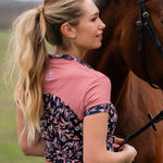 Novella Equestrian 'The Leah' Short Sleeve Riding Shirt - Novella Equestrian - Equiluxe Tack