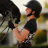 Novella Equestrian The Madison Short Sleeve Riding Shirt - Novella Equestrian - Equiluxe Tack