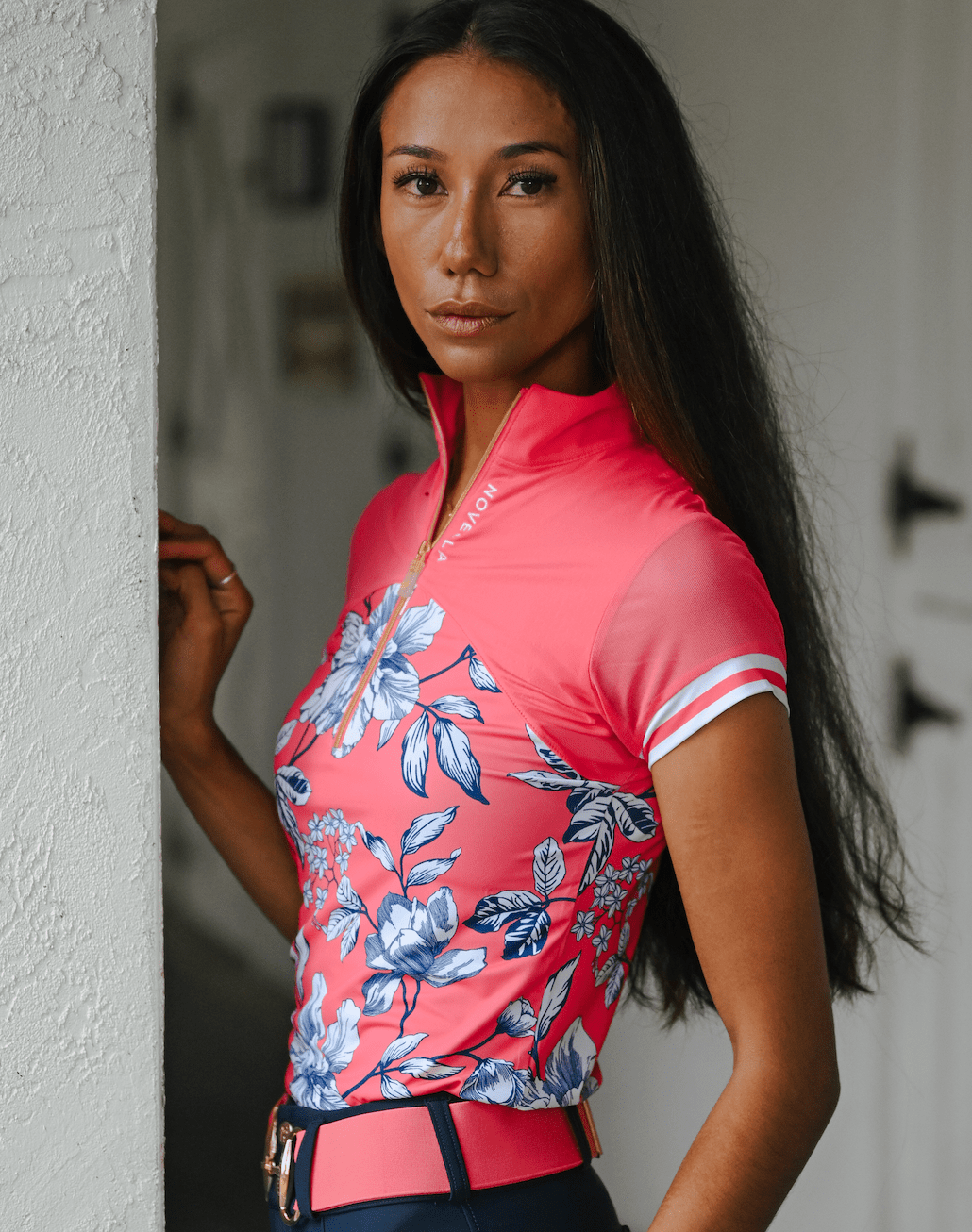 Novella Equestrian The Malibu. (Short Mesh Sleeve) - Novella Equestrian - Equiluxe Tack