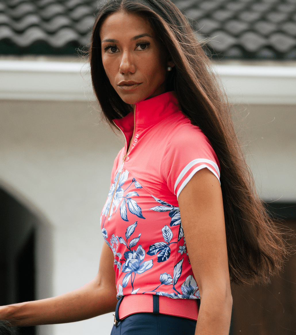 Novella Equestrian The Malibu. (Short Mesh Sleeve) - Novella Equestrian - Equiluxe Tack