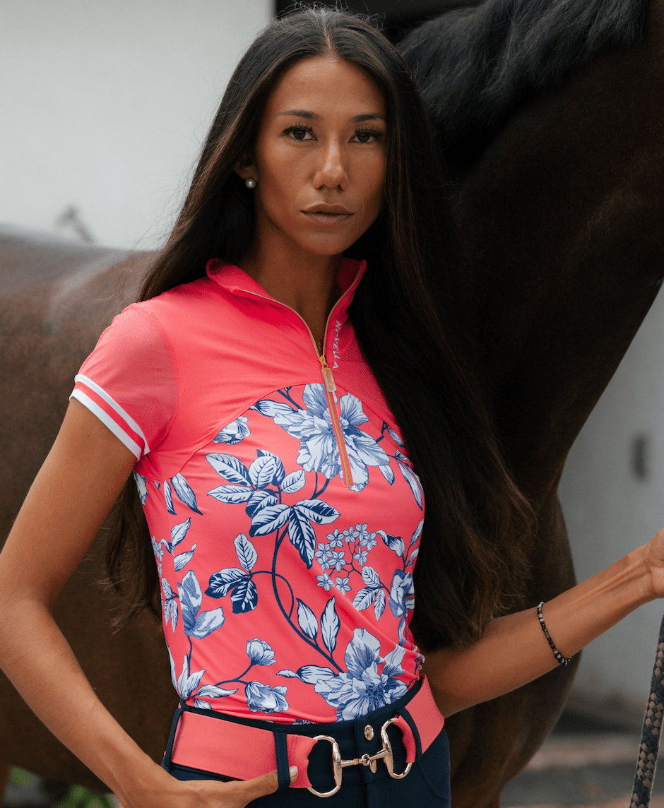 Novella Equestrian The Malibu. (Short Mesh Sleeve) - Novella Equestrian - Equiluxe Tack