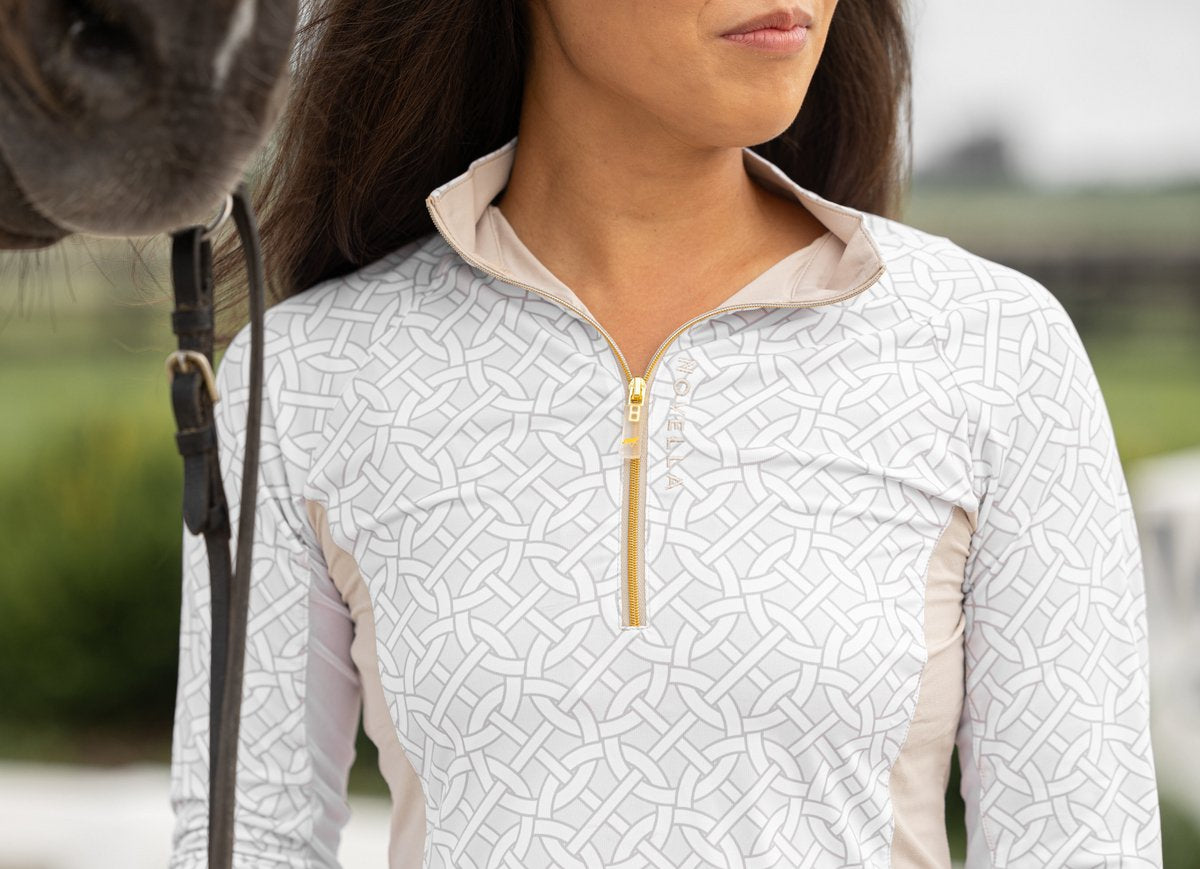 Novella Equestrian 'The Quil' Riding Shirt - Novella Equestrian - Equiluxe Tack