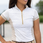 Novella Equestrian 'The Quil' Short Sleeve Riding Shirt - Novella Equestrian - Equiluxe Tack