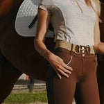 Novella Equestrian 'The Quil' Short Sleeve Riding Shirt - Novella Equestrian - Equiluxe Tack