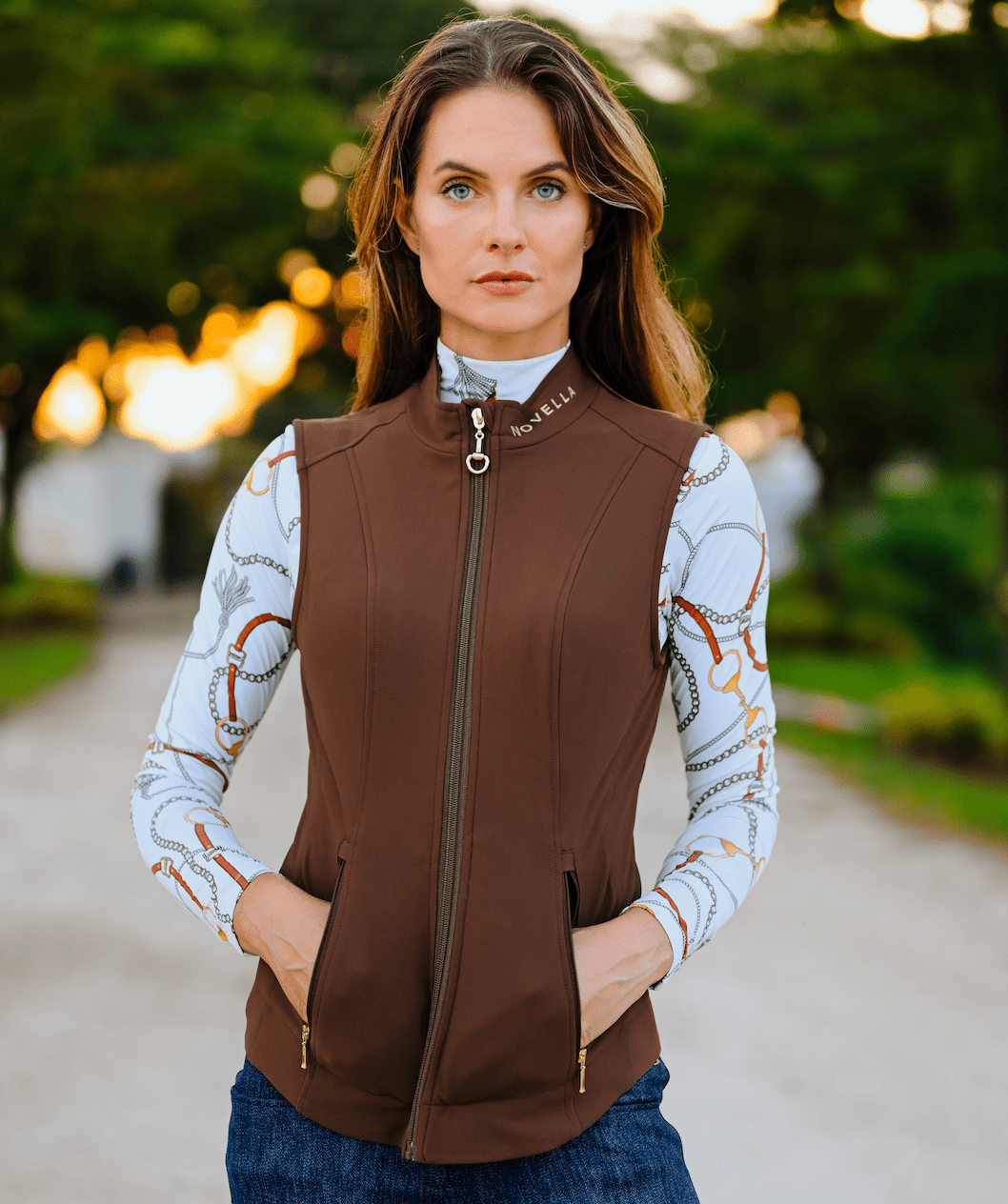 Novella Equestrian The Sara Vest. - Novella Equestrian - Equiluxe Tack