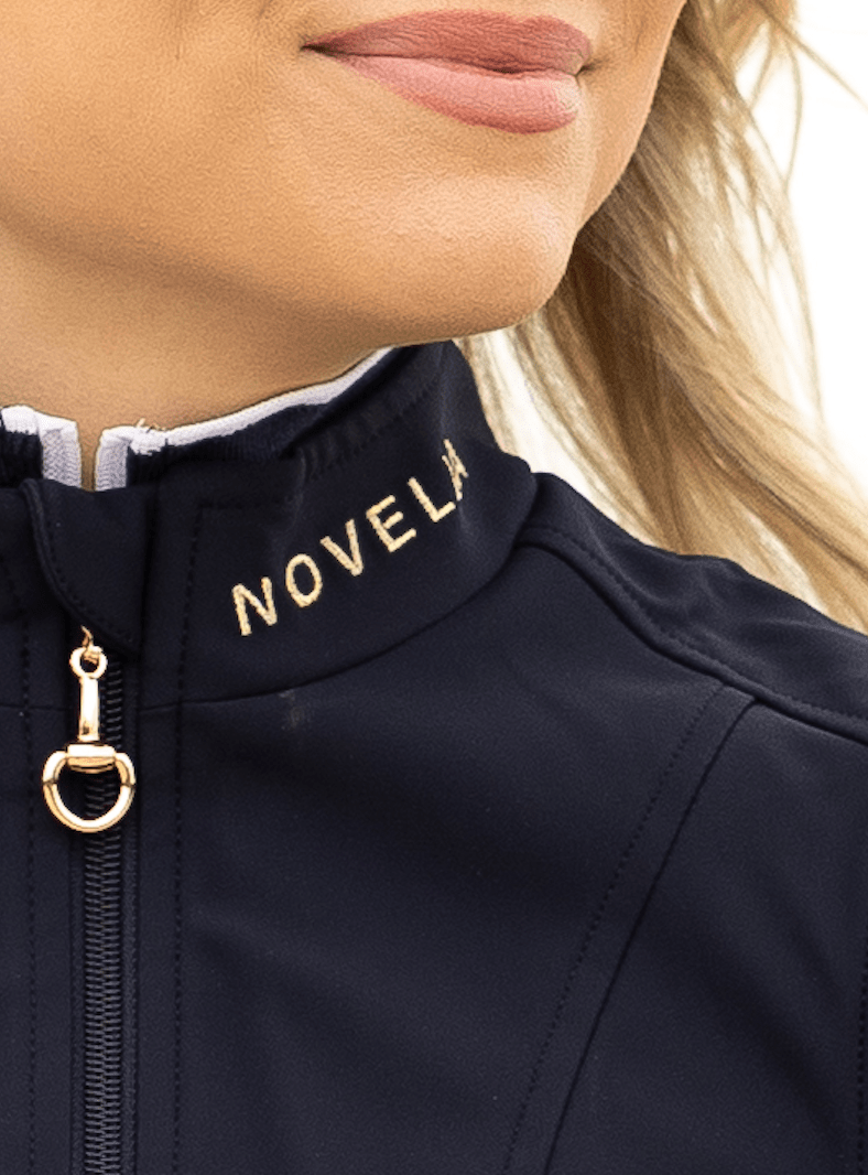 Novella Equestrian The Sara Vest in Navy Blue - Novella Equestrian - Equiluxe Tack