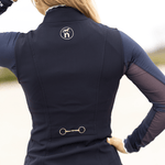 Novella Equestrian The Sara Vest in Navy Blue - Novella Equestrian - Equiluxe Tack