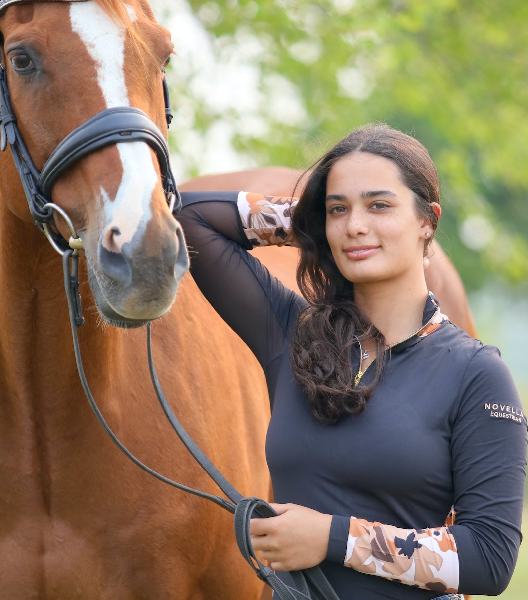 Novella Equestrian The Shawnee Long Sleeve Riding Shirt - Novella Equestrian - Equiluxe Tack