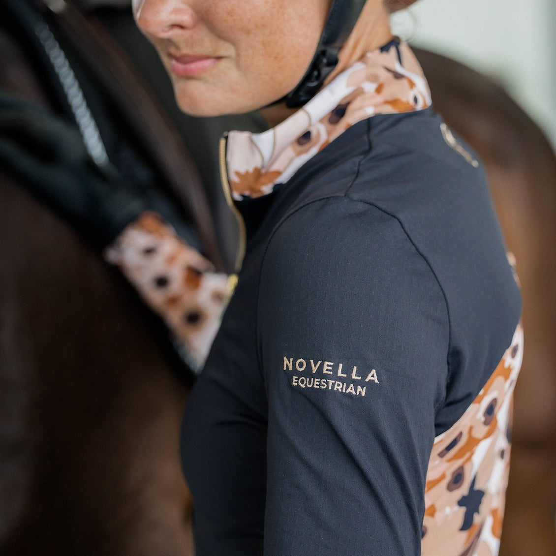 Novella Equestrian The Shawnee Long Sleeve Riding Shirt - Novella Equestrian - Equiluxe Tack