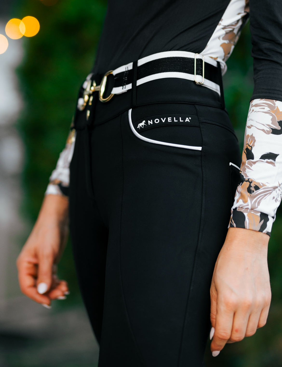 Novella Equestrian 'The Smooth Fit' Breeches. (Black Beauty) - Novella Equestrian - Equiluxe Tack